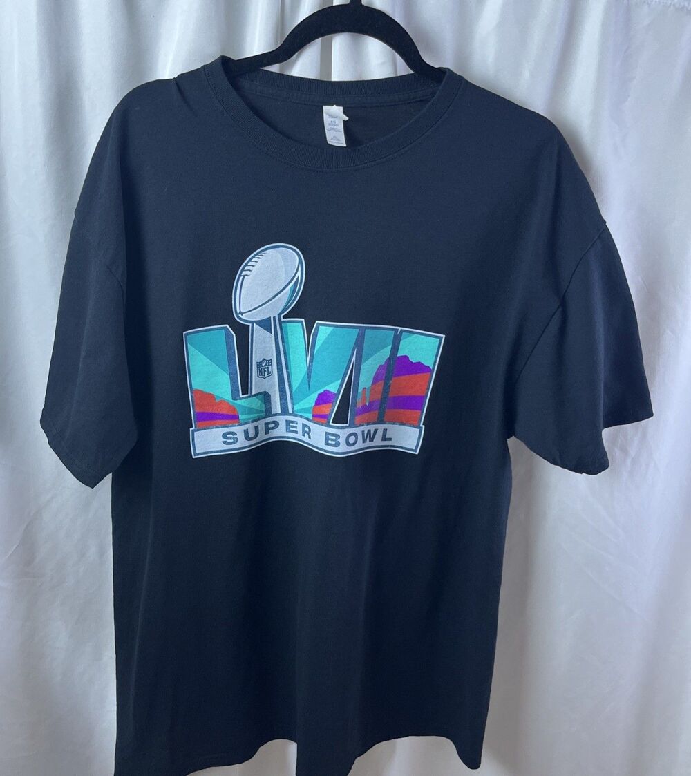 Jerzees Unisex NFL Super Bowl LVII T-shirt Suze XL Football Sports